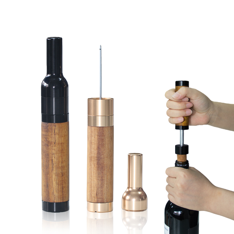 2 in 1 Wine Shape Air Pump Wine Opener