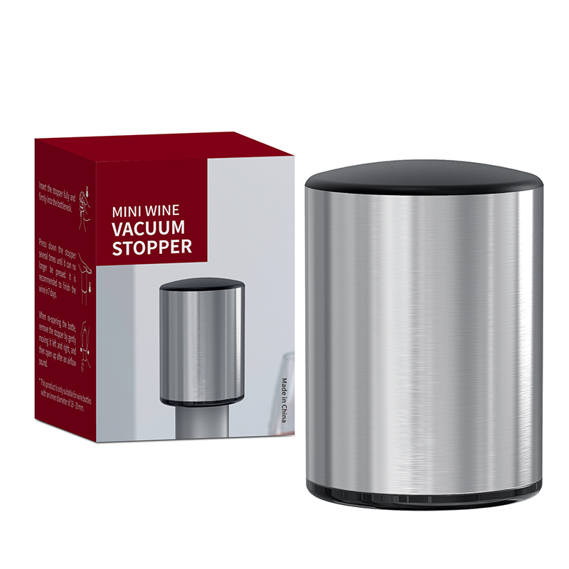 Stainless Steel Vacuum Cork Red Wine Stoppers