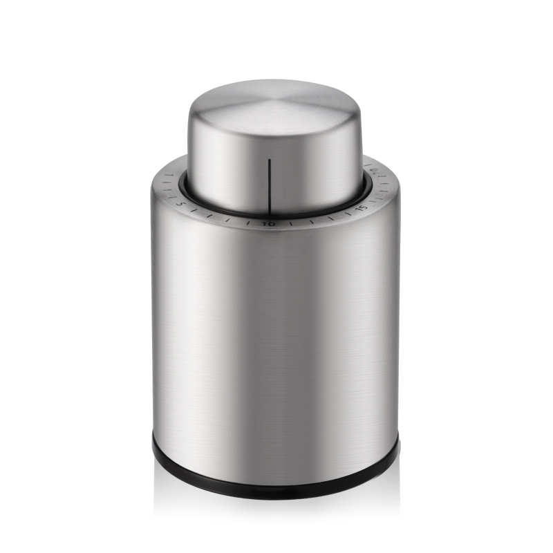 Silver Vacuum Wine Stopper